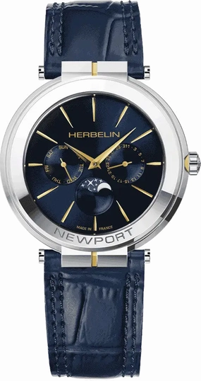 Herbelin Watches Herbelin Newport Slim Moonphase