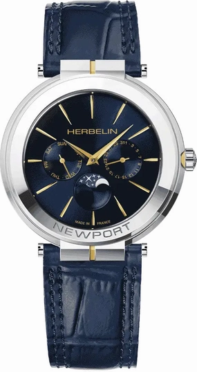 Herbelin Watches Herbelin Newport Slim Moonphase