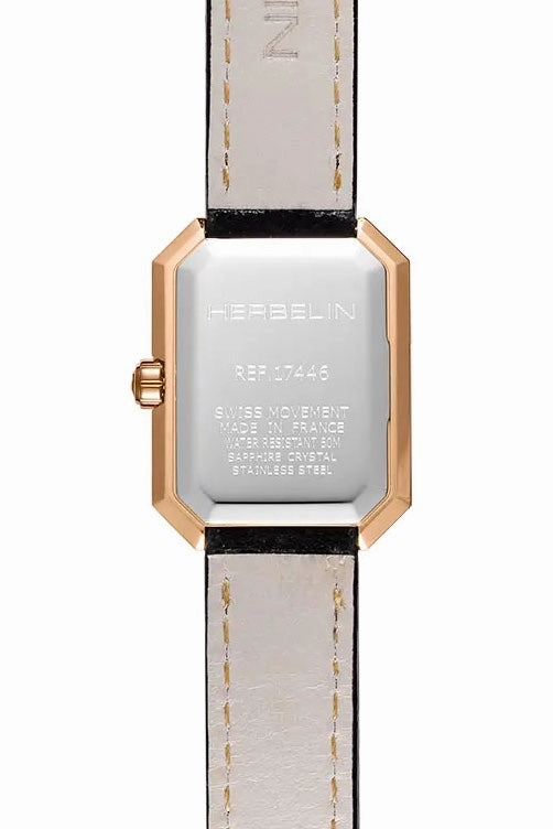 Herbelin Watches Herbelin Octogone Rose Gold PVD Watch