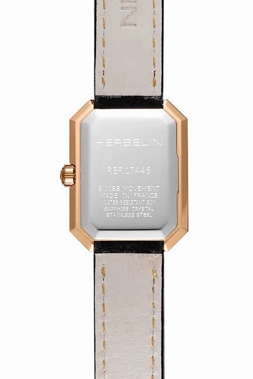 Herbelin Watches Herbelin Octogone Rose Gold PVD Watch