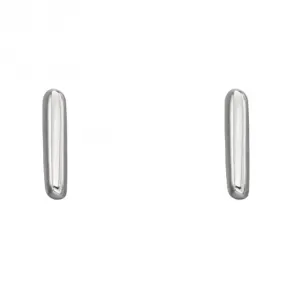 Initial I Sterling Silver Stud Earrings E6026 Beginnings Jewellery