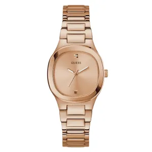 Jewelry Guess Watches Guess Analog Rose Gold Stainless Steel Strap Women Watch GW0615L3