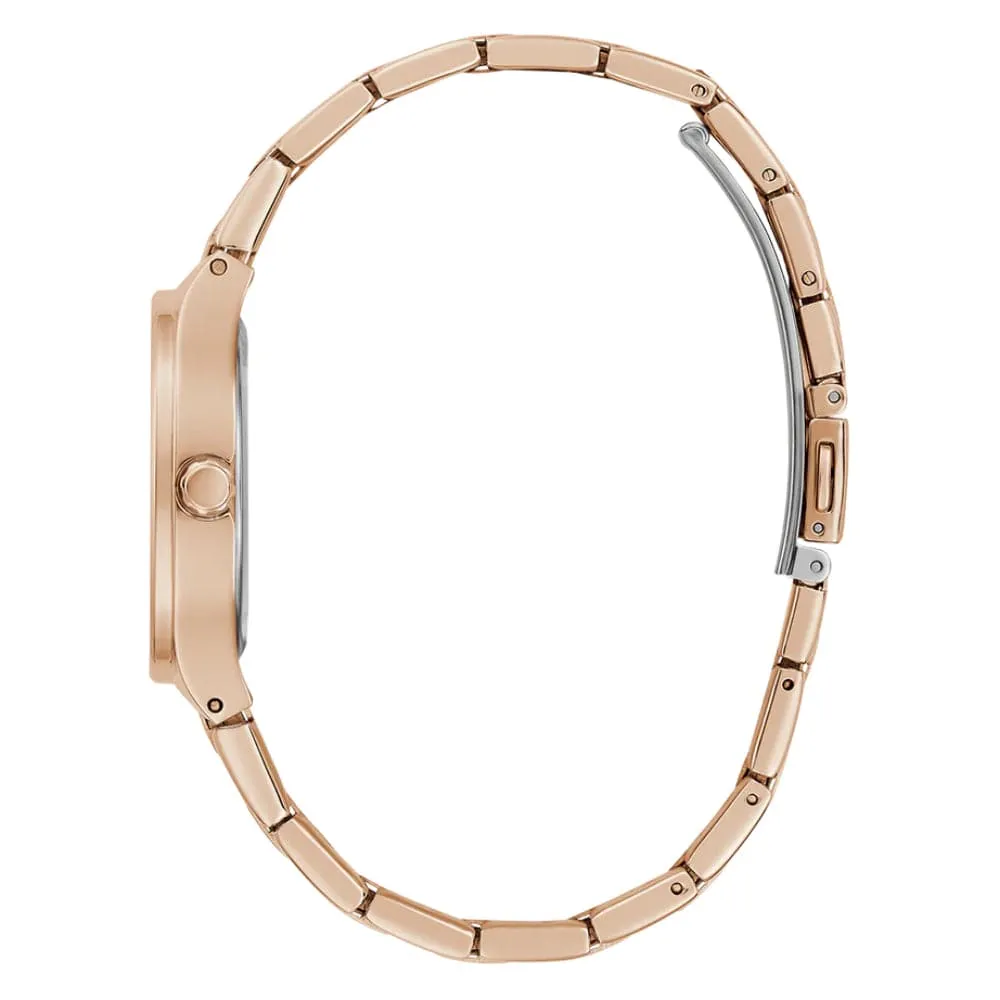 Jewelry Guess Watches Guess Analog Rose Gold Stainless Steel Strap Women Watch GW0615L3
