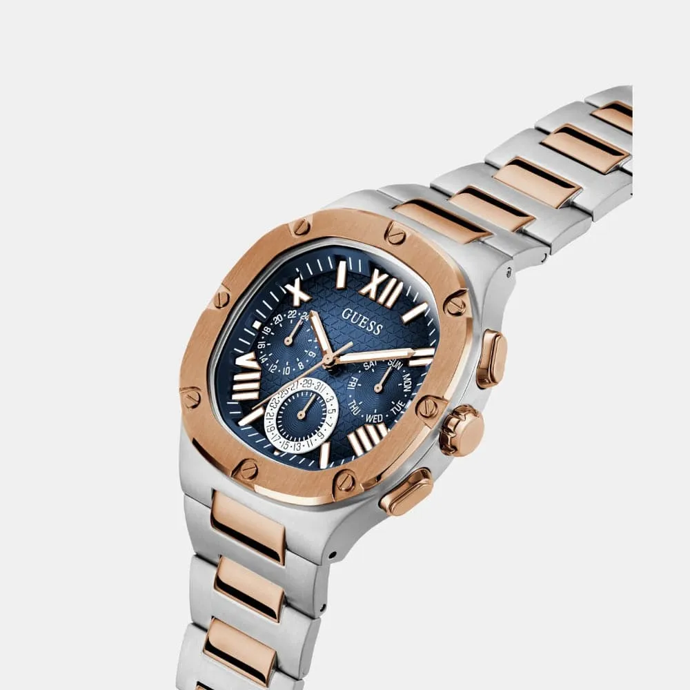 Jewelry Guess Watches Guess Chronograph Two-Tone Stainless Steel Strap Unisex Watch GW0572G4