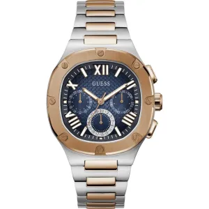 Jewelry Guess Watches Guess Chronograph Two-Tone Stainless Steel Strap Unisex Watch GW0572G4