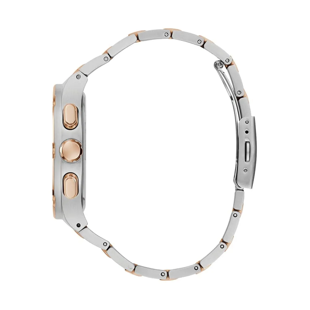 Jewelry Guess Watches Guess Chronograph Two-Tone Stainless Steel Strap Unisex Watch GW0572G4