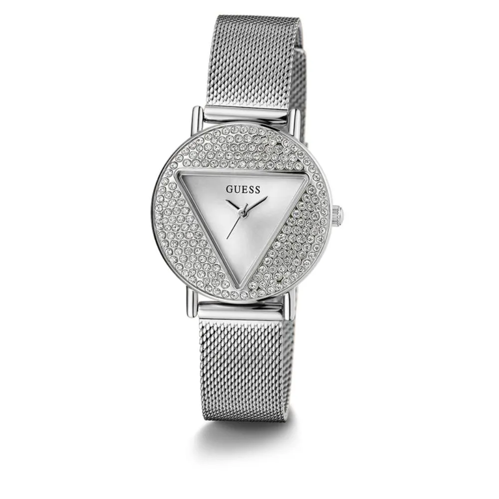 Jewelry Guess Watches Guess Guess Mini Iconic Silver Stainless Steel Women's Watch GW0671L1