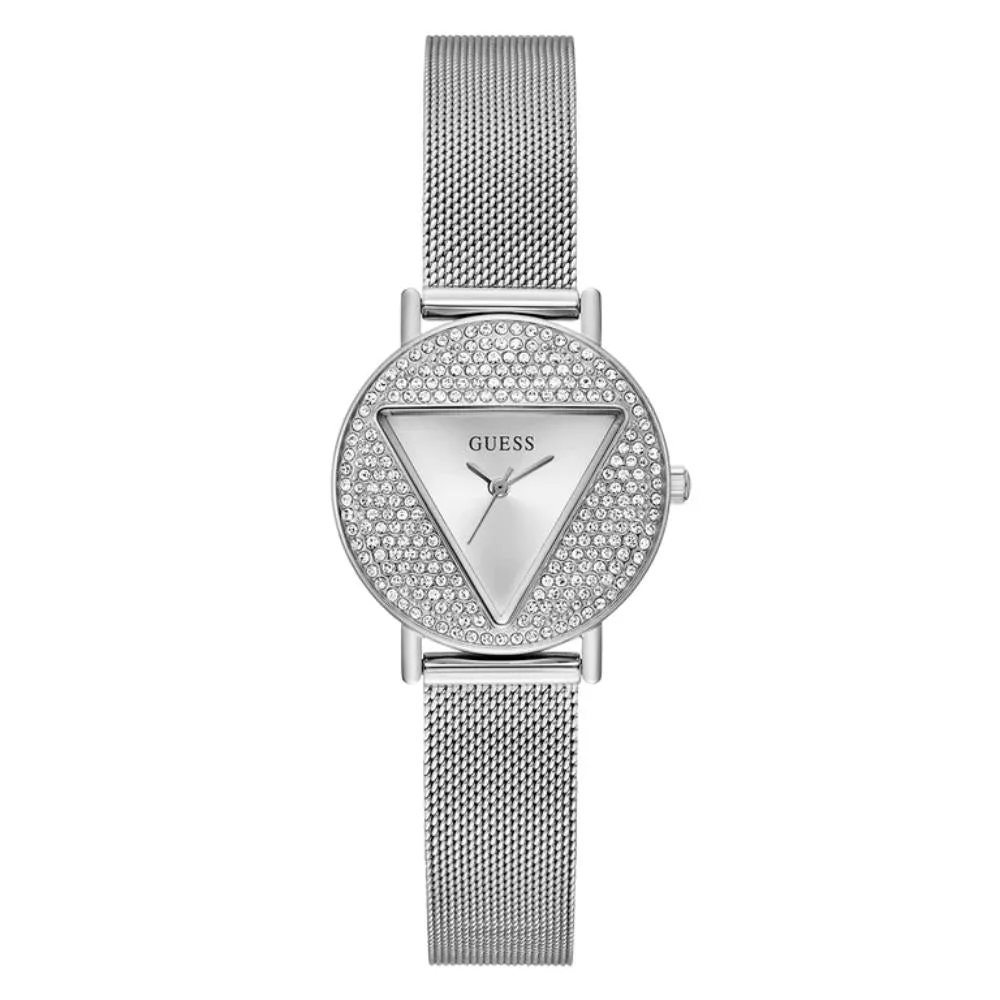 Jewelry Guess Watches Guess Guess Mini Iconic Silver Stainless Steel Women's Watch GW0671L1