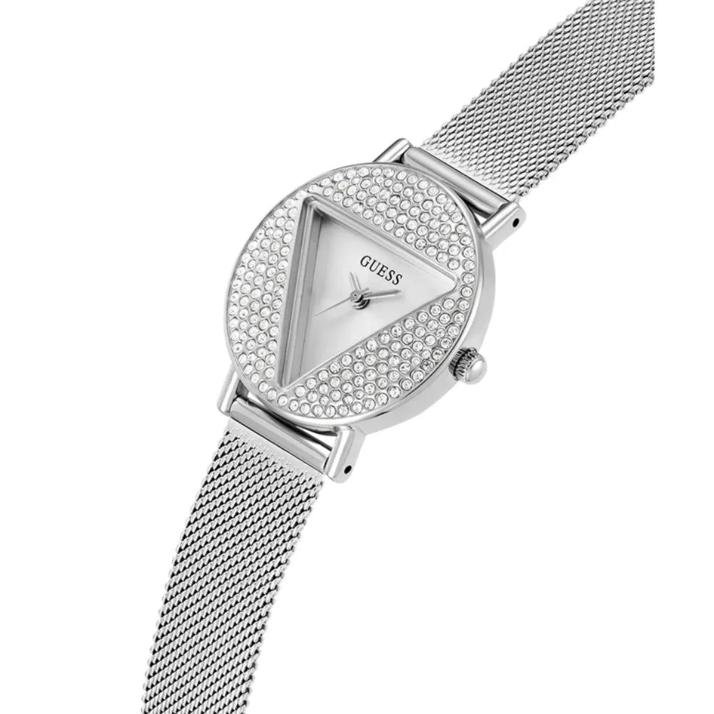 Jewelry Guess Watches Guess Guess Mini Iconic Silver Stainless Steel Women's Watch GW0671L1