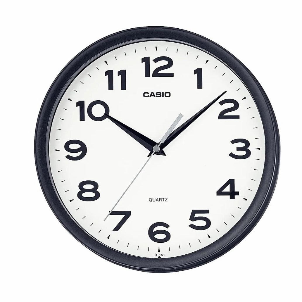 Jewelry_Casio_Watches Casio Black Circle Wall Clock