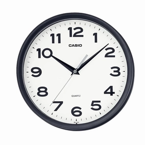 Jewelry_Casio_Watches Casio Black Circle Wall Clock