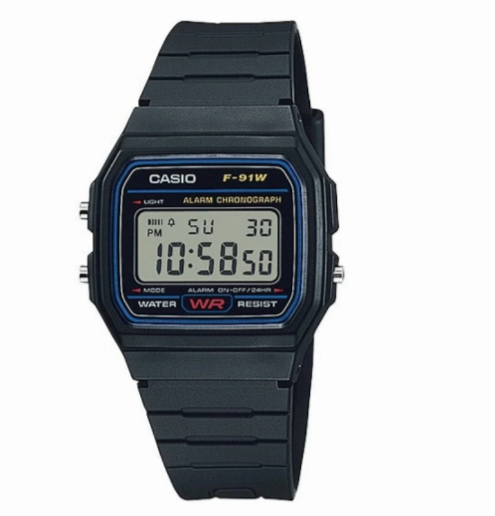 Jewelry_Casio_Watches Casio Black Vintage Digital Watch