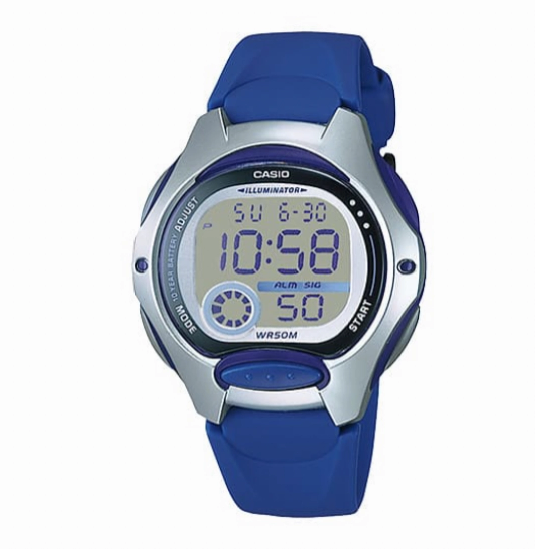 Jewelry_Casio_Watches Casio Blue General Digital Sport Watch