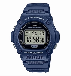 Jewelry_Casio_Watches Casio Illuminator Digital Led Light Black Case/Resin Band Watch