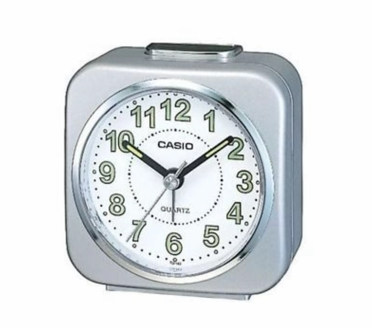 Jewelry_Casio_Watches Casio Traveller's Analog Clock, Light, Alarm, Snooze White Face - 3 colours available