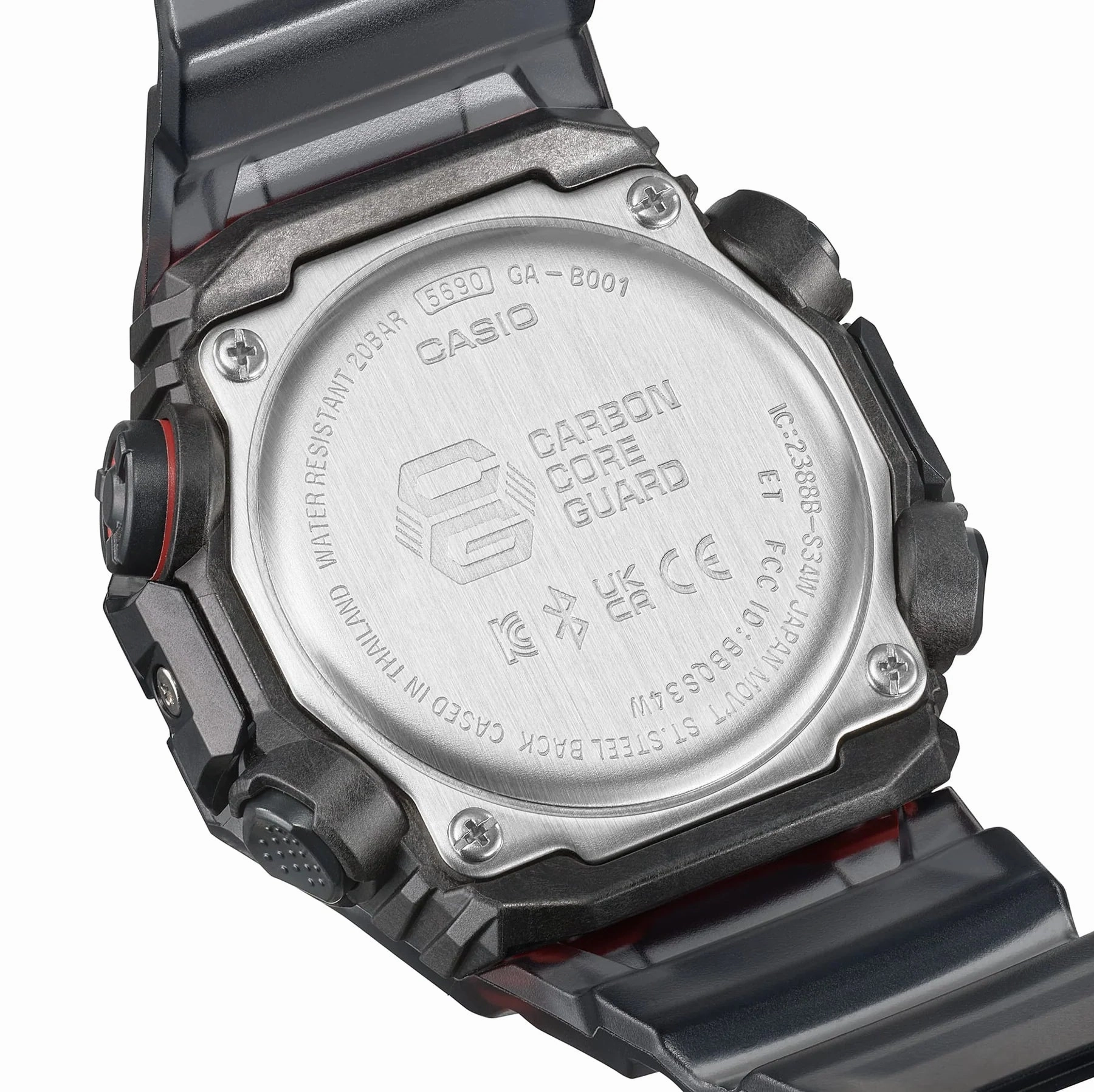 Jewelry_Casio_Watches G Shock Duo Bluetooth Carbon/Resin Watch
