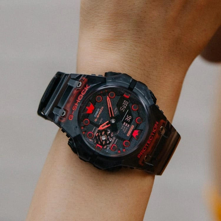 Jewelry_Casio_Watches G Shock Duo Bluetooth Carbon/Resin Watch