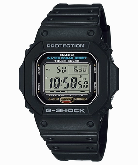 Jewelry_Casio_Watches G-Shock Tough Solar Black Resin Watch