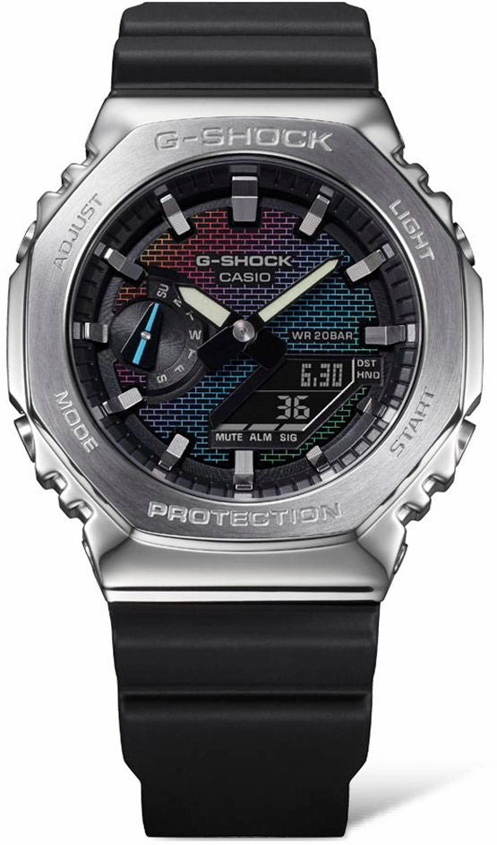 Jewelry_G-Shock_Watches G-Shock 2100 Rainbow Brick Wall Watch