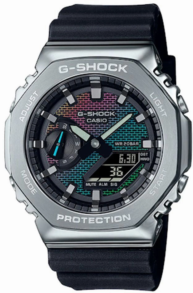 Jewelry_G-Shock_Watches G-Shock 2100 Rainbow Brick Wall Watch