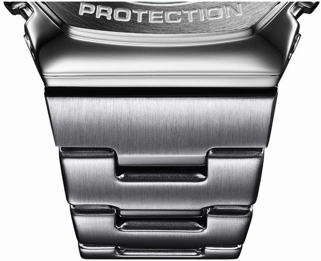 Jewelry_G-Shock_Watches G-Shock 2110 Metallic Silver Dual Display Watch