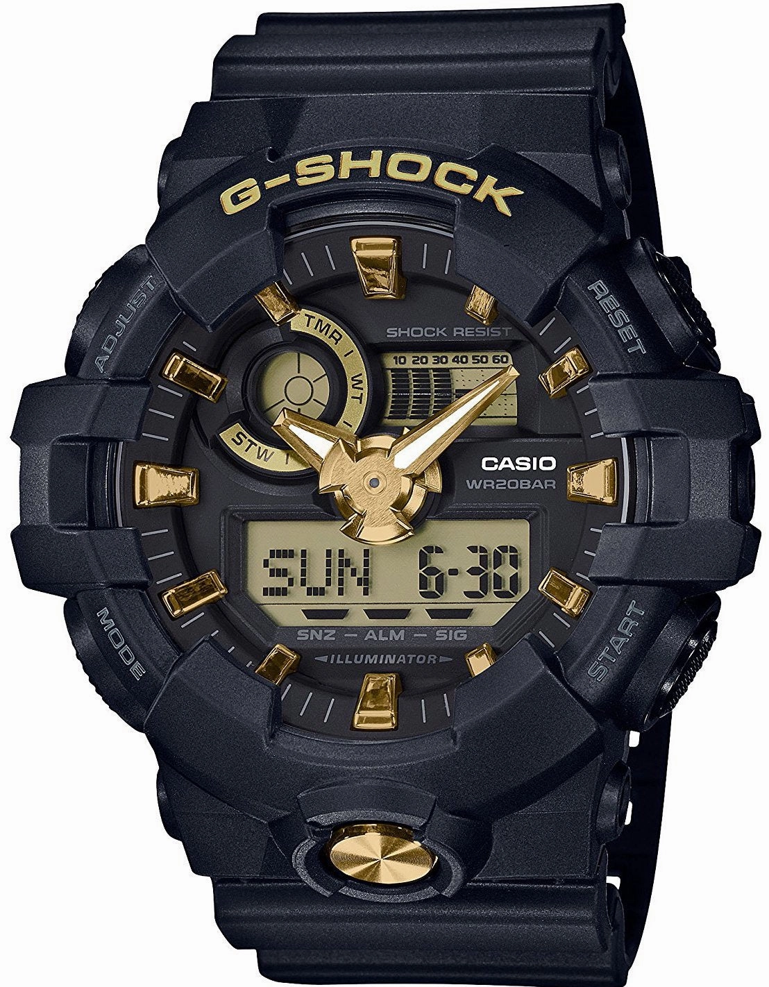Jewelry_G-Shock_Watches G-Shock GA-710 Worldtime Mens Watch