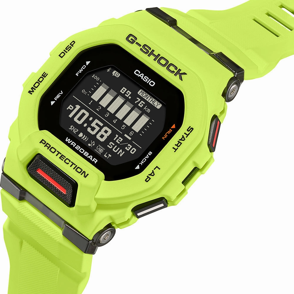 Jewelry_G-Shock_Watches G-Shock GBD-200 G-Squad Mens Watch