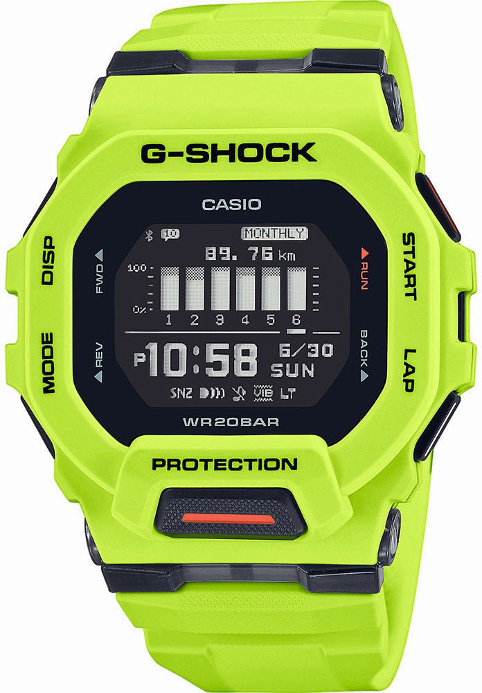 Jewelry_G-Shock_Watches G-Shock GBD-200 G-Squad Mens Watch