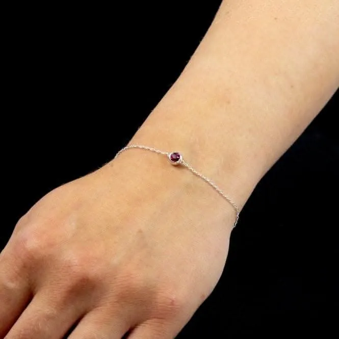 July Birthstone Bracelet with Swarovski Crystal B5290 Beginnings Jewellery