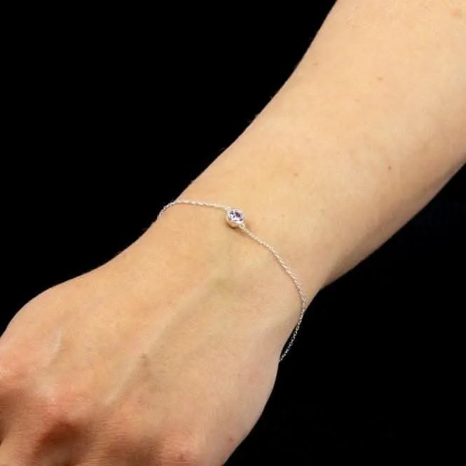 June Birthstone Bracelet with Swarovski Crystal B5289 Beginnings Jewellery
