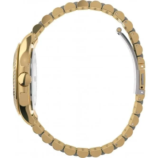 Kaia Gold-Tone IP Black Watch TW2V80000