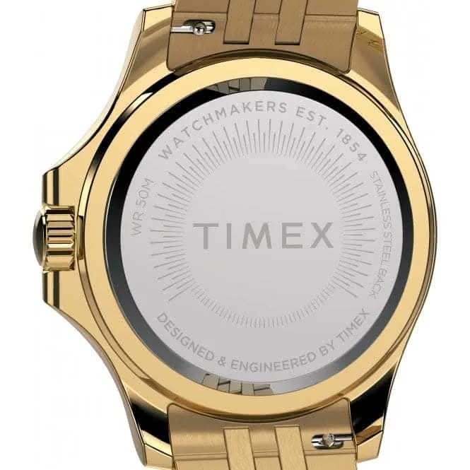 Kaia Gold-Tone IP Black Watch TW2V80000