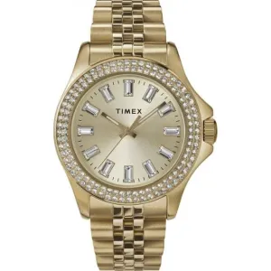 Kaia Gold-Tone IP Black Watch TW2V80000