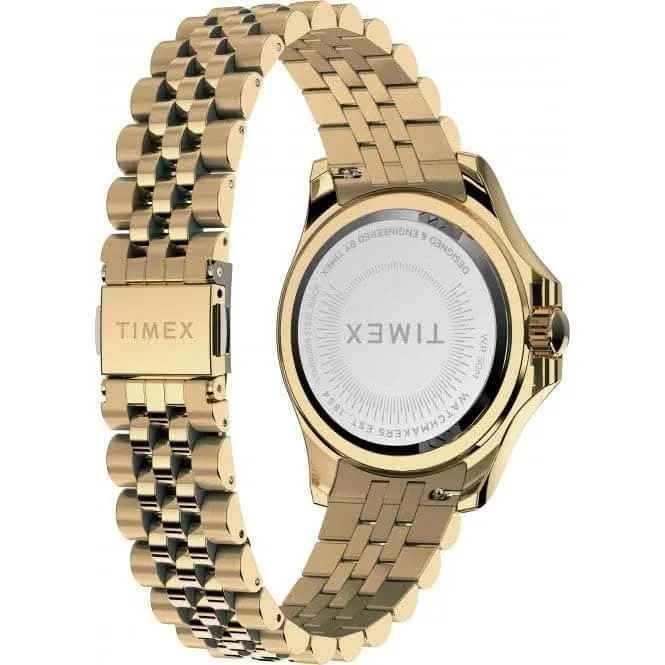 Kaia Gold-Tone IP Black Watch TW2V80000
