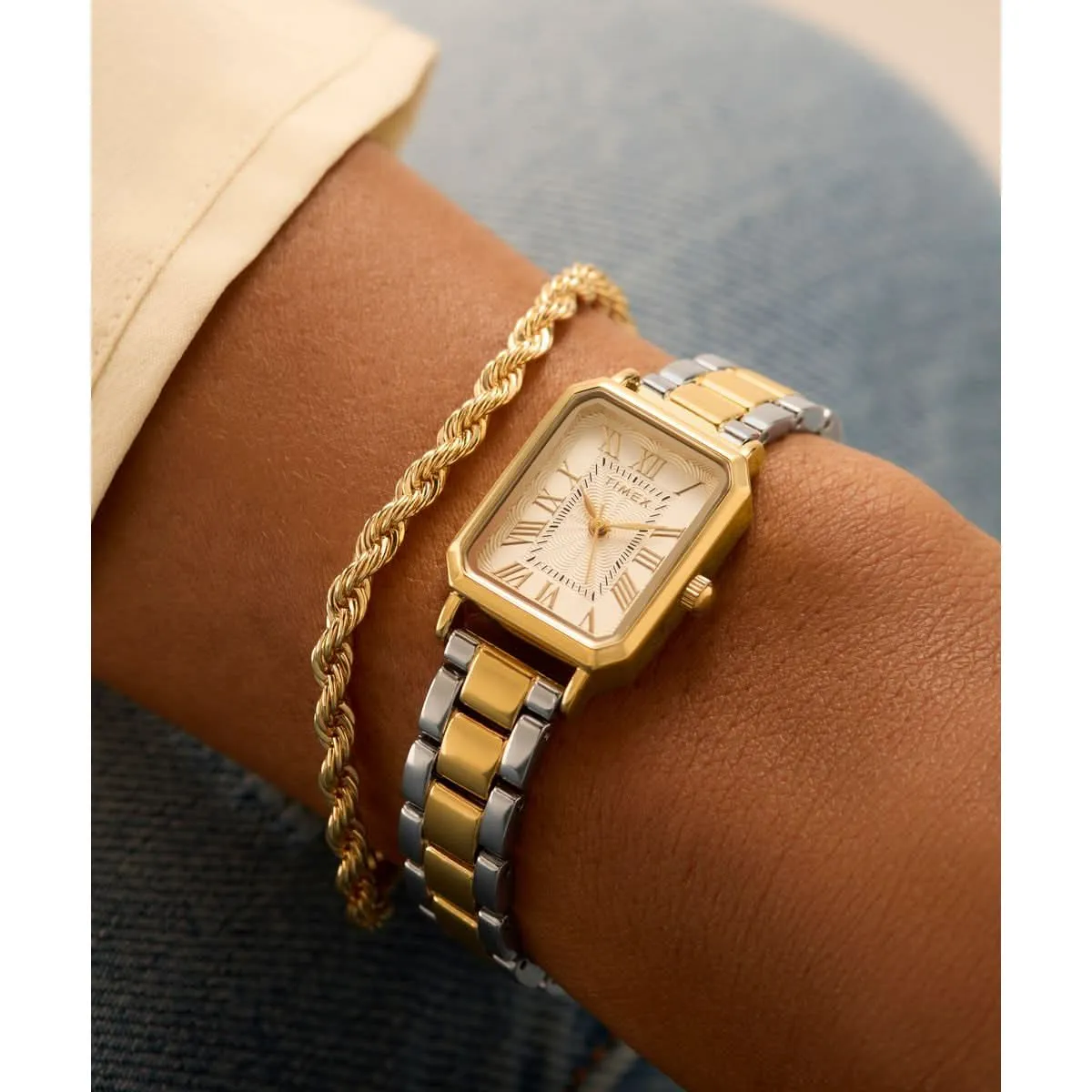 Ladies Dress Two Tone Watch TW2Y01300