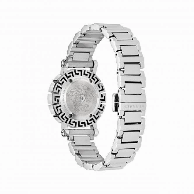 Ladies Greca Glam Stainless Steel Silver Watch VE2Q00322