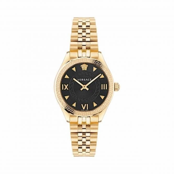 Ladies Hellenyium Gold-Tone Black Watch VE2S00622