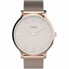 Ladies Transcend Rose Gold-Tone Watch TW2T73900
