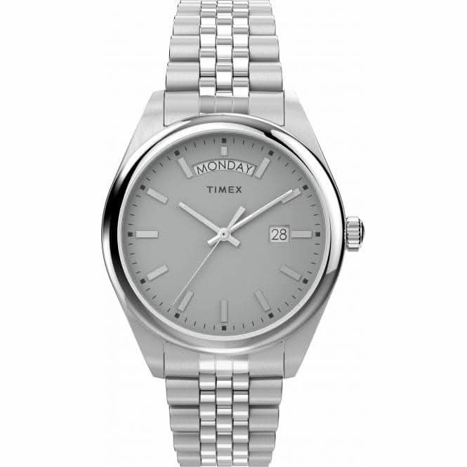 Legacy Day and Date Stainless Steel Bracelet Watch TW2V67900