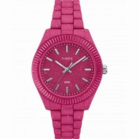 Legacy Ocean Pink Recycled Plastic Bracelet Watch TW2V77200