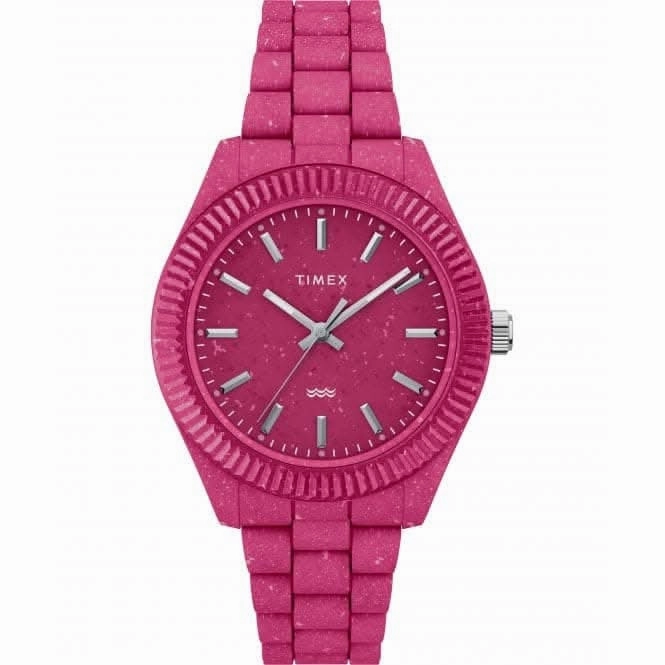 Legacy Ocean Pink Recycled Plastic Bracelet Watch TW2V77200