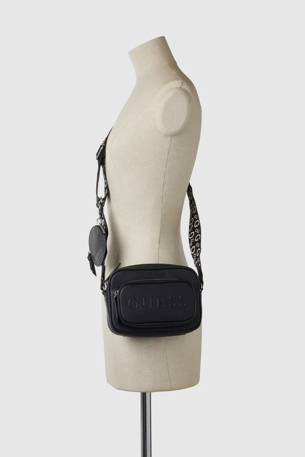 Lya Mini Double Zip Crossbody Bag Guess Bags