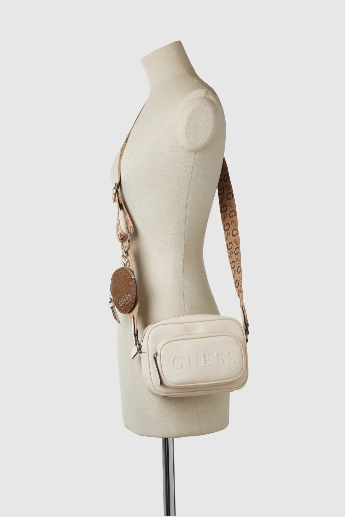Lya Mini Double Zip Crossbody Bag Guess Bags