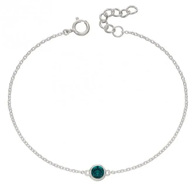 May Birthstone Bracelet with Swarovski Crystal B5288 Beginnings Jewellery