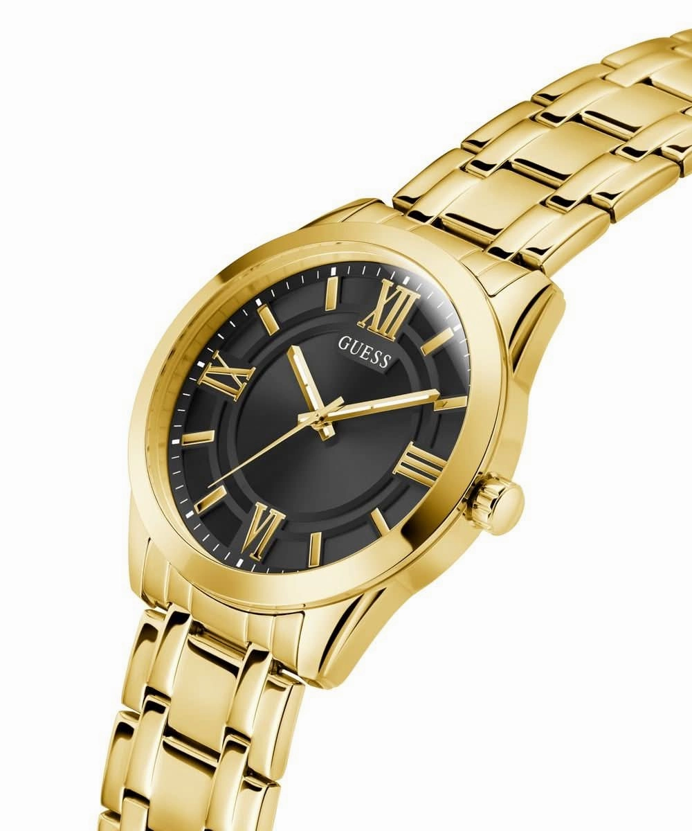 Men's Gold Black Elliot Watch GW0893G4