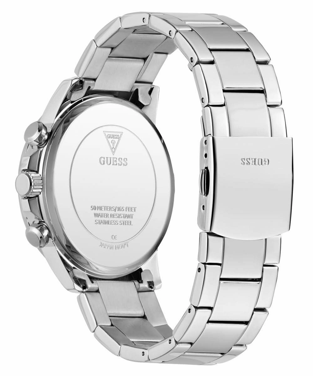 Men's Silver Black Walker Watch GW0900G1
