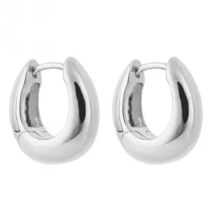 Organic Huggie Hoop Earrings E6240 Beginnings Jewellery