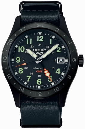 Seiko Watches Seiko 5 Sports Field Deception Mechanical GMT Watch