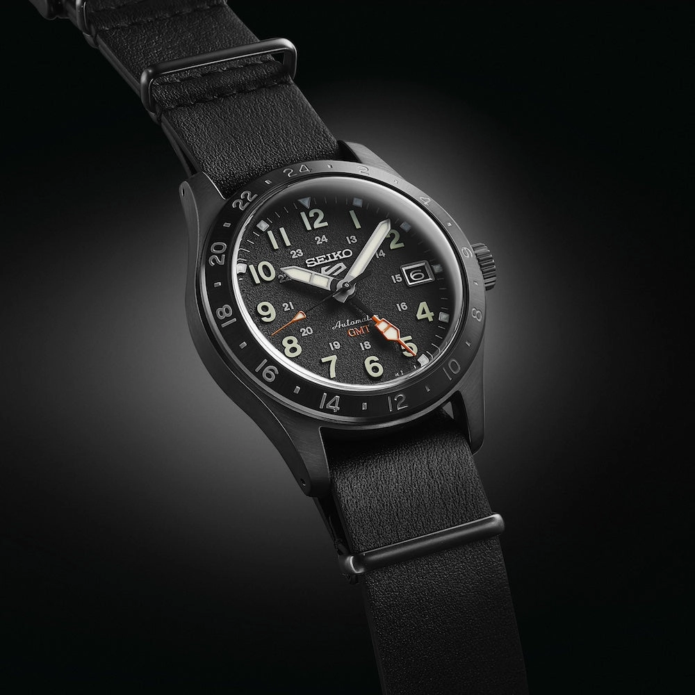 Seiko Watches Seiko 5 Sports Field Deception Mechanical GMT Watch