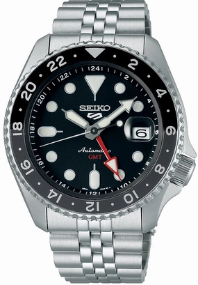 Seiko Watches Seiko 5 Sports GMT SKX Black Grape Re-Interpretation Watch